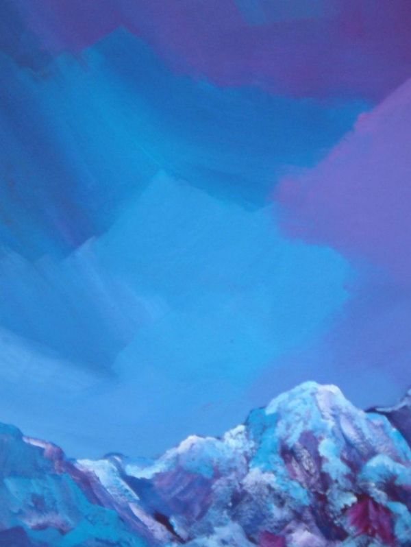 Arctic Landscapew - Norway-3
Medium:- Acrylics on board.
Size:-   40cm x 30cm.
Price:-  �200 